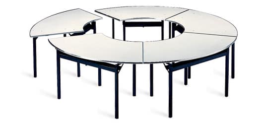 Bankettbord Slimfold S5 - 5 st behövs för en komplett cirkel.